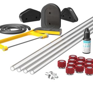 PrimoChill (Complete Kit) 4x 14mm Acrylic/PMMA Tubes, 12x Metrix SX Fitting, Bending Jig/Kit, Cutter and Finishing Bit - Candy Red