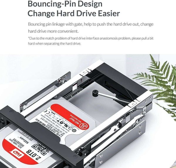 ORICO 3.5 inch HDD Frame Mobile Rack Internal HDD Case CD-ROM Space 3.5 inch Internal SATA Hard Drive SSD Adapter (1106SS-V1)