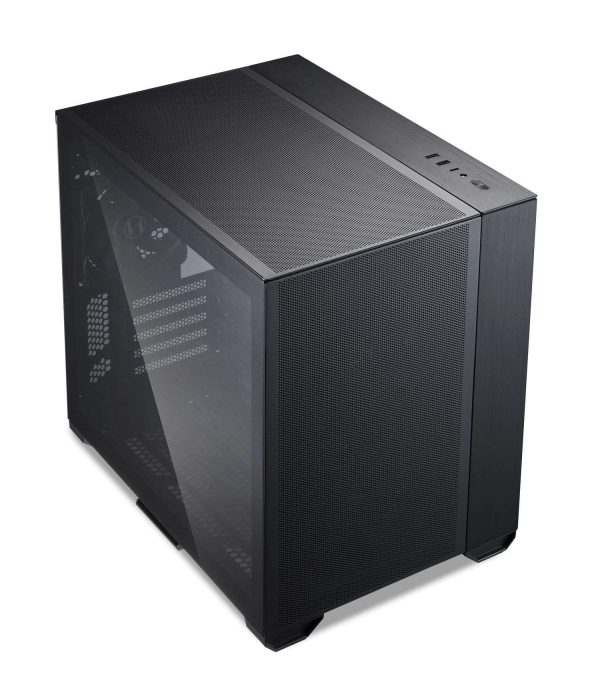 LIAN LI O11 AIR MINI Black SPCC / Aluminum / Tempered Glass ATX Mini Tower Computer Case-- O11AMX