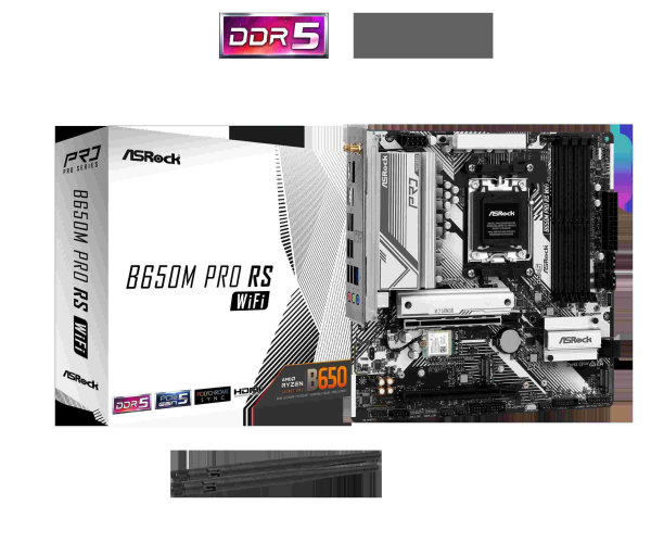 ASRock B650M Pro RS WiFi AM5 
 - B650M Pro RS WiFi