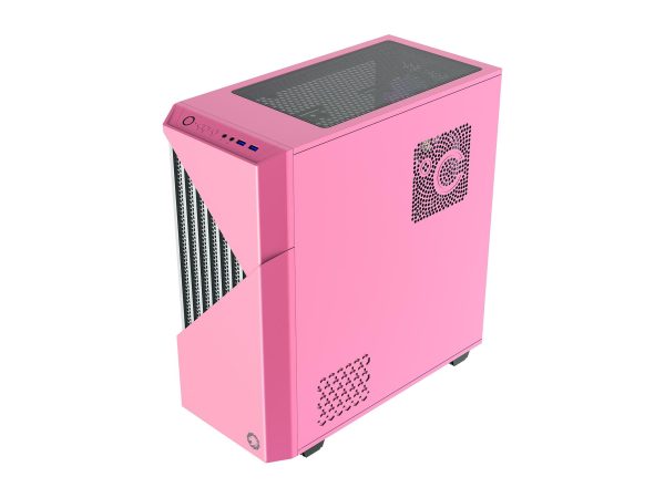 GAMEMAX ATX Mid Tower White / Pink