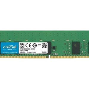 Crucial 32GB DDR4 2666 (PC4-21300) SDRAM Server Memory ECC Registered - 8GB