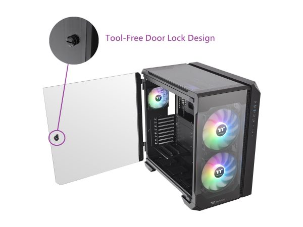 Thermaltake View 51 Tempered Glass ARGB Edition ATX Full Tower Black
