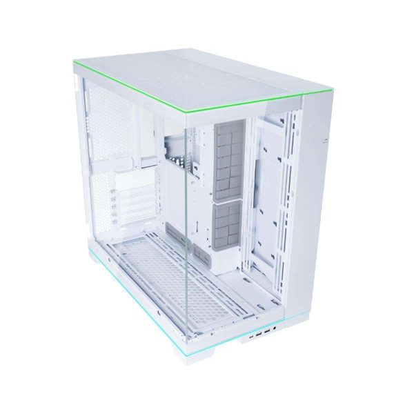 LIAN LI O11 EVO RGB  White Aluminum / Steel / Tempered Glass ATX Mid Tower Computer Case ----O11DERGBW