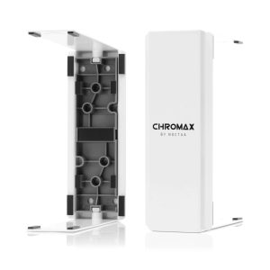 Noctua NA-HC2 chromax.black, Heatsink Cover for NH-U12S, NH-U12S TR4-SP3, NH-U12S DX-3647 & NH-U12S SE-AM4 (Black) - White
