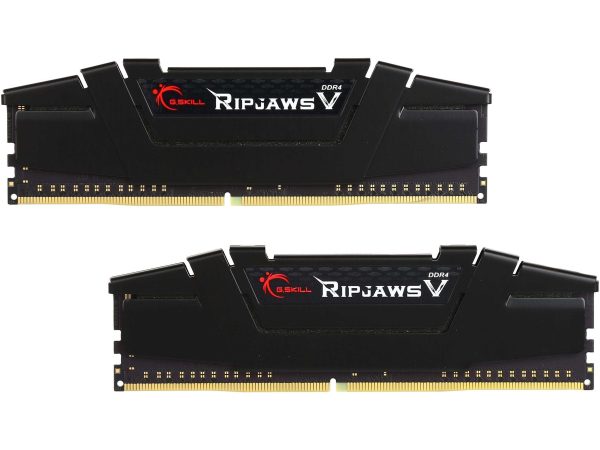 G.SKILL Ripjaws V Series 32GB (2 x 16GB) DDR4 3200 (PC4 25600) - 64GB (2 x 32GB),DDR4 3600 (PC4 28800),18,Black