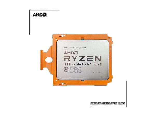 AMD Ryzen Threadripper 1920X 12-Core 3.5 GHz base and 4.0 GHz precision boost clocks