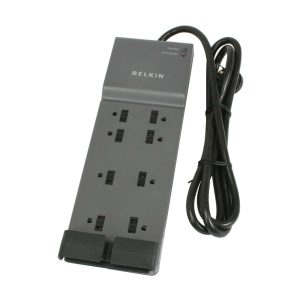 Surge Protector w/ Telephone Line/Coaxial Protection/Extended Cord - 6 ft.