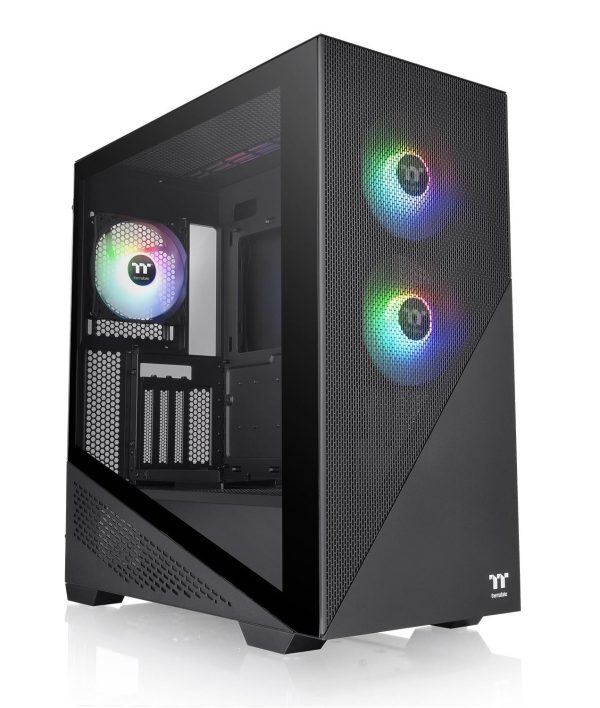 Thermaltake Divider 370 TG ARGB ATX Mid Tower Black - Divider 370 (Black)