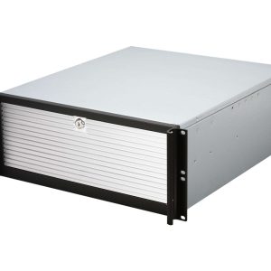 Compact Stylish Server Chassis PS2 PSU - D-416-B5SA-SLV-SLV