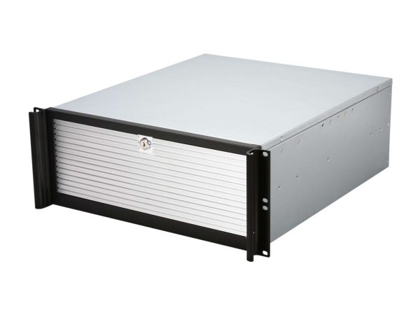 Compact Stylish Server Chassis PS2 PSU - D-416-B5SA-SLV-SLV
