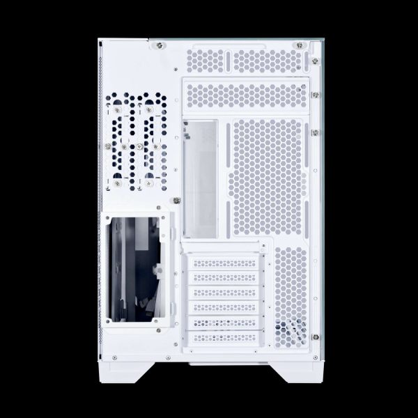 LIAN LI O11 Vision White Aluminum / Steel / Tempered Glass ATX Mid Tower Computer Case ----- O11VW