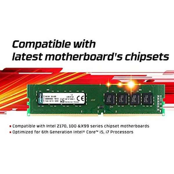 Kingston ValueRAM KVR26S19D8/16 DDR4-2666 SODIMM 16GB/2Gx64 REG CL19 Notebook Memory
