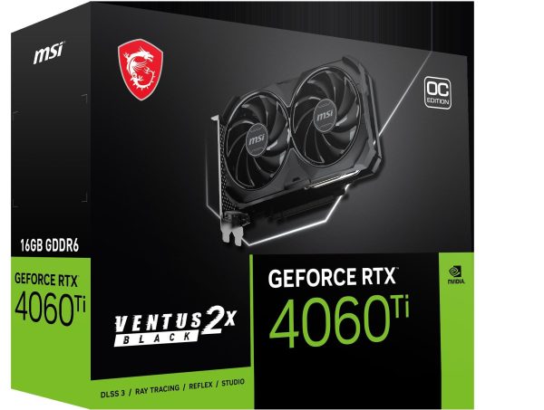MSI Ventus GeForce RTX 4060 Ti 16GB