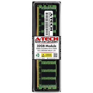 128GB (2x64GB) RAM for Dell PowerEdge R430, R530, R630, R630 XL, R730, R730 XL, R730xd, R730xd XL, R830, R930 | 13th Gen. Rack Servers | DDR4 2133MHz ECC LRDIMM PC4-17000 4Rx4 Load Reduced Memory Kit - 32GB,DDR4 2133 (PC4 17000)