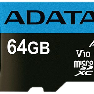 Flash Card with SD Adapter - 64GB