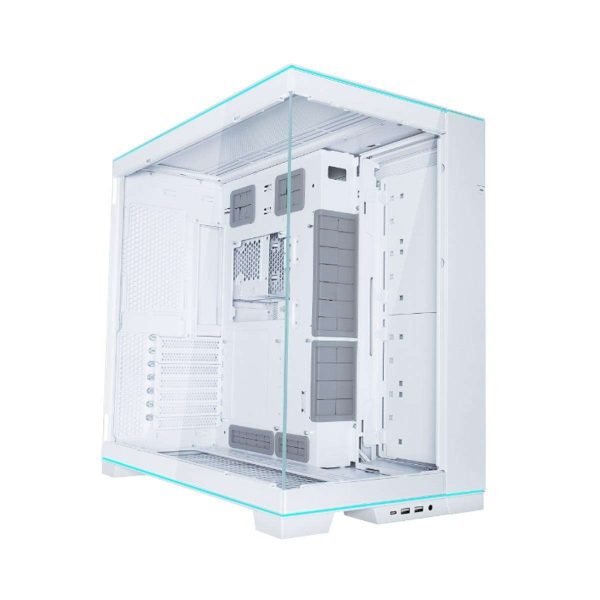 LIAN LI O11 EVO RGB  White Aluminum / Steel / Tempered Glass ATX Mid Tower Computer Case ----O11DERGBW