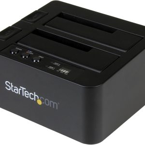 StarTech.com USB 3.1 (10Gbps) Standalone Duplicator Dock for 2.5" & 3.5" SATA SSD / HDD Drives - with Fast-Speed Duplication up to 28GB/min