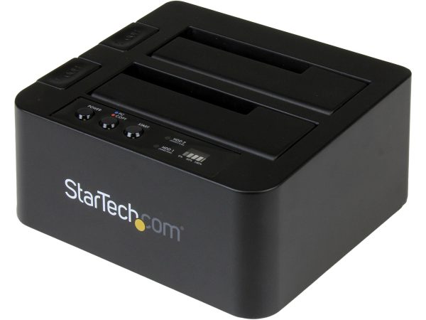 StarTech.com USB 3.1 (10Gbps) Standalone Duplicator Dock for 2.5" & 3.5" SATA SSD / HDD Drives - with Fast-Speed Duplication up to 28GB/min