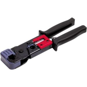 RJ45 RJ11 Crimp Tool with Cable Stripper