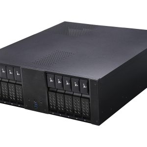 Compact 10x 3.5" Bay Trayless Hotswap microATX Chassis