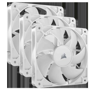 Case Fan - 120 mm,White,Non-LED,RS120 White Triple Pack