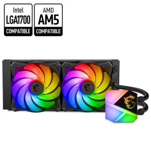 MSI P Series Liquid Cooling System - C Series,2 Fan Slots (140 mm)