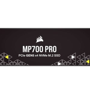 CORSAIR MP700 PRO 2TB PCIe Gen5 x4 NVMe 2.0 M.2 SSD – High-Density TLC NAND – M.2 2280  CSSD-F2000GBMP700PNH– DirectStorage Compatible – Up to 12,400MB/sec