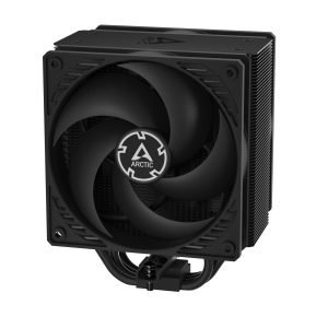 Freezer 36 A-RGB (White) – White CPU Cooler for Intel Socket LGA1700 and AMD Socket AM4, AM5, Direct touch technology, duo 12cm Pressure Optimized Fan with A-RGB lighting in push pull configuration - Non-LED,Freezer 36 (Black)