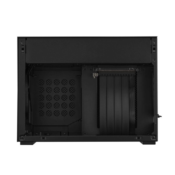 LIAN LI A4-H2O Silver Color SPCC / Aluminum Mini Tower Computer Case , PCI4.0 Riser Card Cable Included ------A4-H2OA4