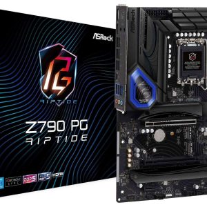 ASRock Z790 PG SONIC Intel LGA1700 (14th,13th,12th Gen) ATX Motherboard, 4 slots DDR5, PCIE 5.0 x16, 5 M.2 slots, 2.5Gb Lan, 7.1 Nahimic Audio, Front USB3.2 Gen2X2 Type_C, 14+1+1 Power Phase - Z790 PG RIPTIDE