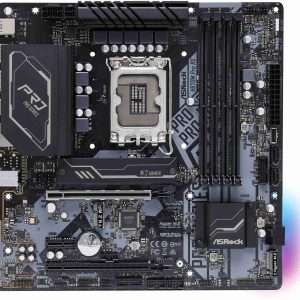 ASRock H670M PRO RS LGA 1700

* Dedicated LGA1700 mounting bracket is required.