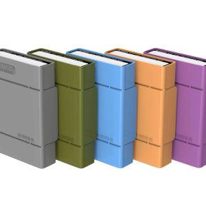[ 5 Pack ]ORICO 5 PCS 2.5/ 3.5-inch Hard Drive HDD Protection Box Case Storage Case for Hard Drive(HDD) or SDD, Anti-Static/Anti-Shake/Water Resistant/Dust Resistant -5 PCS available - Multi,5 Pack-Mutli Colors,5 Packs for 3.5&2.5 inch HDD/SSD