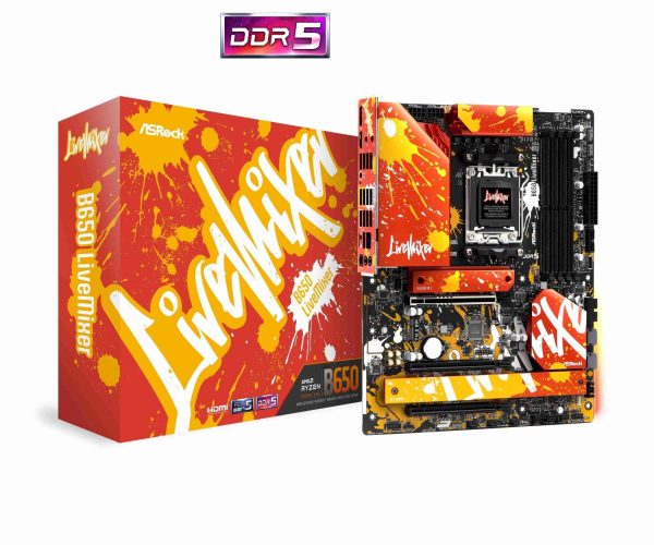 ASRock B650M Pro RS WiFi AM5 
 - B650 LiveMixer