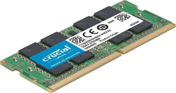 Crucial 4GB DDR4-2666 SODIMM 512Mx64 CL19 Notebook Memory - CT4G4SFS8266