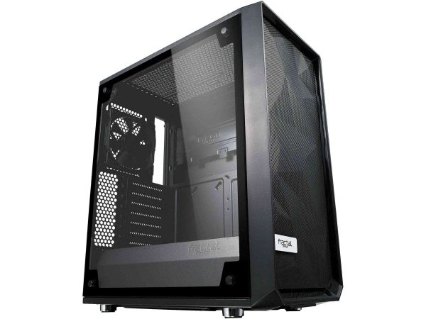 Fractal Design Meshify C ATX Mid Tower Black - Meshify C TG (Black)