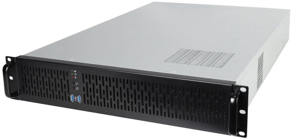 Server Case - 2U, 6 Bays & 25.6" Depth