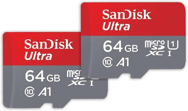 MicroSD - 128GB (64GB x 2),2-Pack
