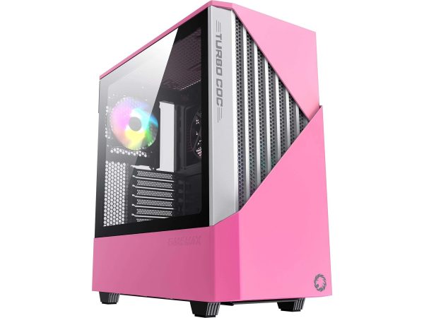 GAMEMAX ATX Mid Tower White / Pink