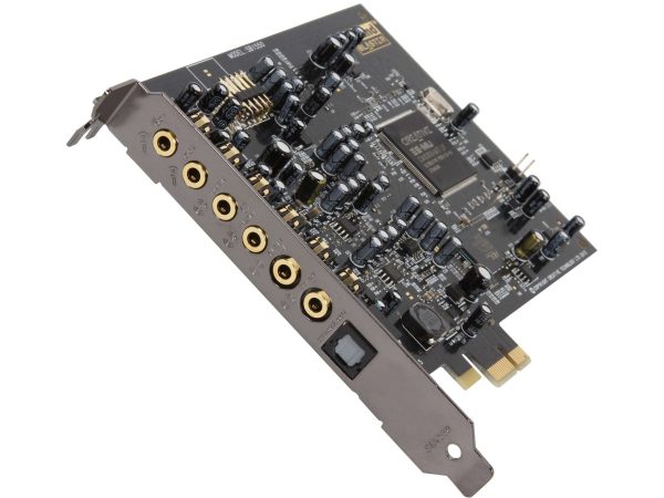 Creative Sound Blaster Audigy FX PCIe 5.1 Sound Card with High Performance Headphone Amp - Sound Blaster Audigy Rx