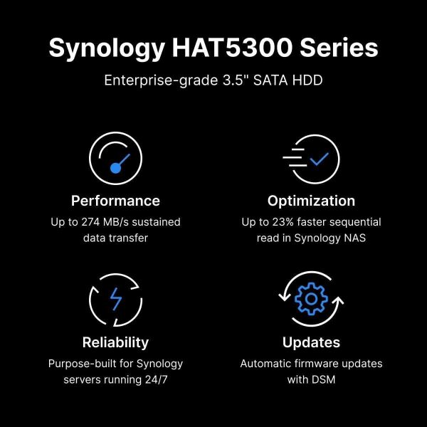 Synology 16TB 7200 RPM 3.5"