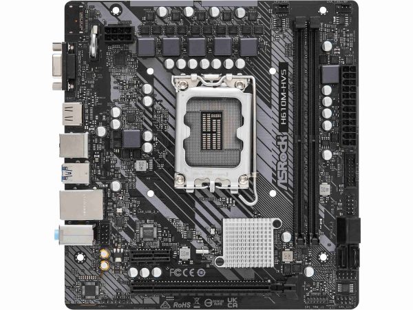 ASRock H610M-HVS LGA 1700

* Dedicated LGA1700 mounting bracket is required.