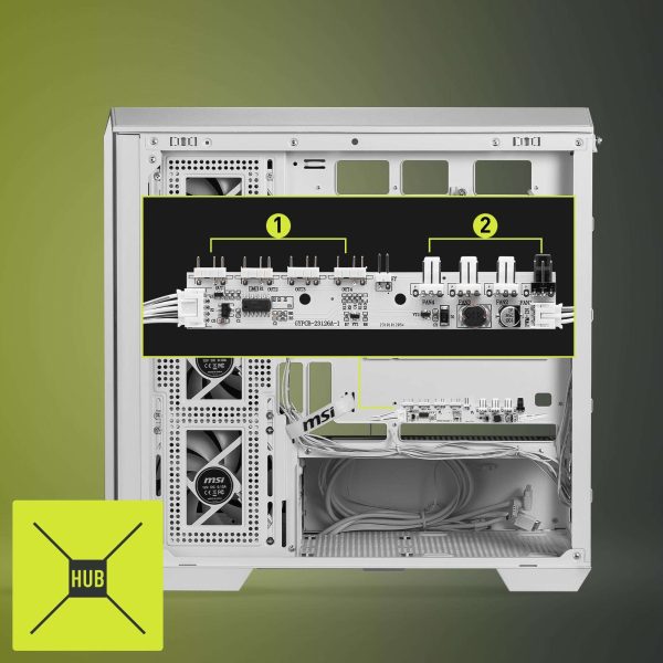 MSI Micro ATX Tower White