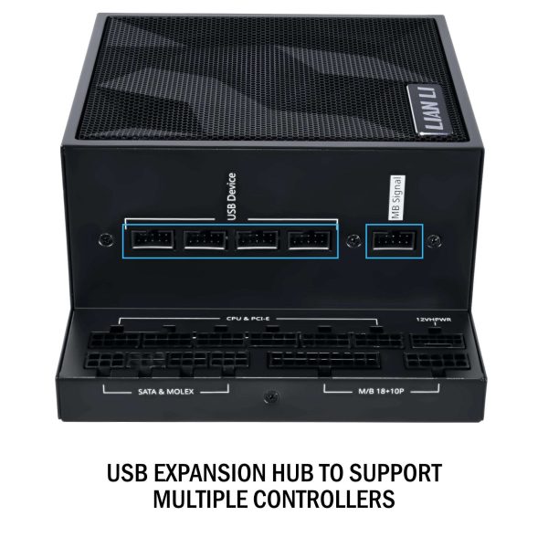 LIAN LI Edge series 850 W Full Modular 80 PLUS GOLD Certified