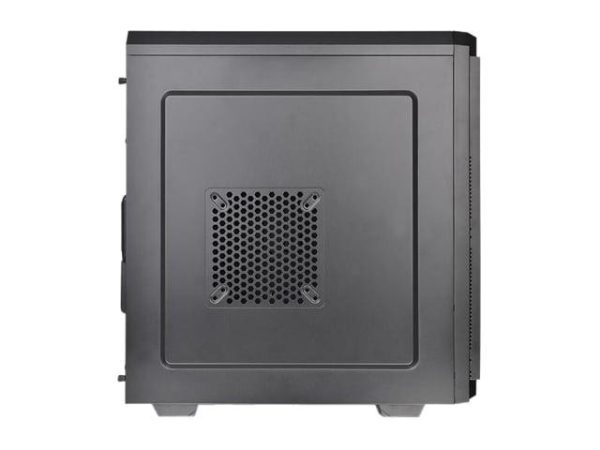 Thermaltake V100 Perforated ATX Mid-Tower Chassis with One Pre-installed 120mm Fan and a Perforated Side Panel