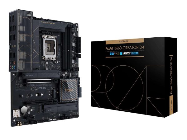 ASUS PRO B660M-C D4-CSM LGA 1700

* Dedicated LGA1700 mounting bracket is required. - PROART B660-CREATOR D4