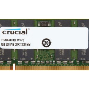 Dual Channel Kit Laptop Memory - 4GB
