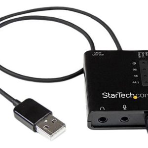 Audio Adapter External Sound Card - 4 Pos TRRS + Mic