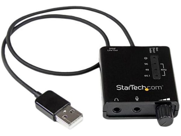 Audio Adapter External Sound Card - 4 Pos TRRS + Mic