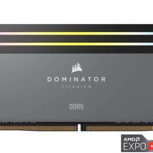 CORSAIR DOMINATOR TITANIUM 32GB (2 x 16GB) DDR5 6000 (PC5 48000) - 64GB (2 x 32GB),DDR5 6000 (PC5 48000),30,Gray